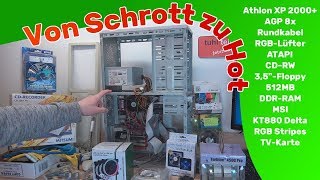 Von Schrott zu Hot – 17 Jahre Athlon XP 2000 BigTower wieder hygienisch lecker [upl. by Wehttan342]