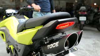 和興車業 HONDA GROM MSX125SF TST TOCE TSLASH排氣管 聲音檔 [upl. by Menon]