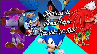 THE MUSIC of SONIC TRIPLE TROUBLE 16 Bits [upl. by Proulx849]