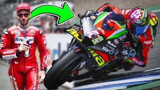 DOVIZIOSO se SUBE a la APRILIA de MOTOGP 😳 ¿VUELVE a Moto GP [upl. by Jacobah]