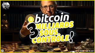 💥 BITCOIN  BLACKROCK 3 MILLIARDS  SOUS CONTRÔLE 👑 Analyse Bitcoin FR ⚡ [upl. by Agnesse]