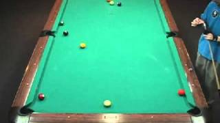 Billiards Match Shaun Wilkie vs Mark Stewart at Champion Billiards [upl. by Ybanrab]