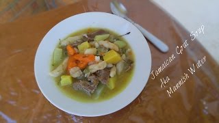 Jamaican Goat Soup Mannish Water [upl. by Gabor]