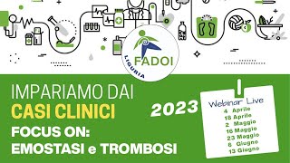 FADOI Liguria  Impariamo dai casi clinici edizione 2023 [upl. by Anij8]