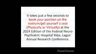 FNPH Yaba Research Conferences Extension of Abstract Submission Deadline [upl. by Searle436]