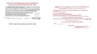 Official USSS Independent Treasury Affidavit [upl. by Bevon]