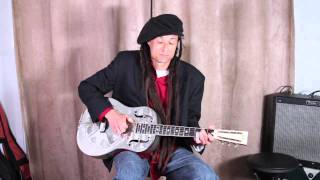 Blues Slide Guitar Tuning  Open G Tuning for Slide Guitar and basic lesson [upl. by Erdnoid833]