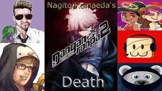 YouTubers React to Nagito Komaeda’s Death  SDR2 [upl. by Gurias]