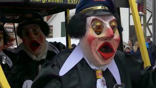 Oberwiler Fasnacht 2018 Umzug [upl. by Mallon]