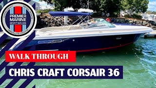 Chris Craft Corsair 36 [upl. by Nnyleuqcaj]