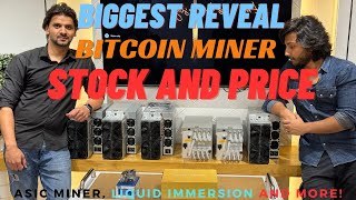 Latest ASIC Miner and Immersion Cooling  Prices Revealed  Ready Stock in INDIA [upl. by Aleibarg849]