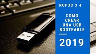 Como crear USB Booteable con Rufus [upl. by Alaster]