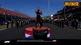 F1 Zandvoort 2021  National Dutch Anthem by Davina Michelle [upl. by Adahsar]