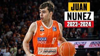 Juan Nunez BEST Highlights from 20232024 Season  Welcome to Barcelona [upl. by Dorej]