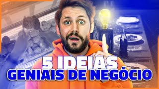 5 IDEIAS GENIAIS DE NEGÓCIOS PARA INSPIRAR VOCÊ A EMPREENDER EM 2024 BOAS IDEIAS DE NEGÓCIOS [upl. by Pass]