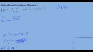 Continuidad 02 funciones de varias variables [upl. by Sillsby324]