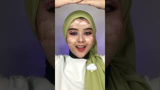 Emoji makeup challenge Oke👍🏻 makeupchallenge emojimakeupchallenge makeuplook makeupshorts [upl. by Pigeon853]