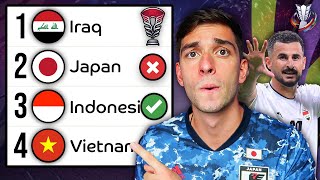 REACTING to My AFC ASIAN CUP Predictions [upl. by Arretak]