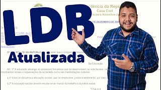 LDB ATUALIZADA E COMENTADA  Lei de Diretrizes e Bases da Educação Nacional Lei nº 939496 [upl. by Arlena]