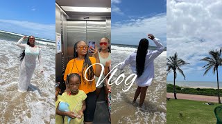 DURBAN VLOG BEACH 🏝️ TIME  SOUTH AFRICAN 🇿🇦 [upl. by Ahmed]