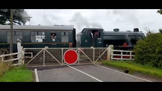 KESR steam up hill to Tenterden from Rolvenden [upl. by Linea]