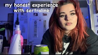 my honest experience with sertraline [upl. by Rivers]