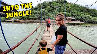 First Impressions of Bukit Lawang Sumatra Indonesia 🇮🇩  Orangutan Jungle Trek [upl. by Nicks]