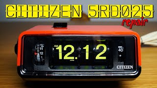 시티즌 5RD025 플립시계 고장수리CITIZEN 5RD025 Flip Clock repair [upl. by Annav]