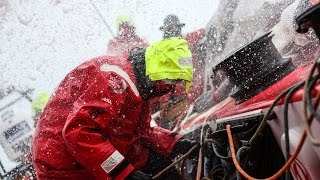 BREAKING NEWS Significant damage onboard Dongfeng  Day 23 of racing [upl. by Heintz166]