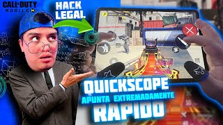 ✅ COMO HACER EL QUICKSCOPE MAS RAPIDO CON ESCOPETA EN COD MOBILE [upl. by Chesnut]