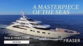 ACE 85M 279 Lurssen Yacht for sale  Superyacht walkthrough [upl. by Kalila775]