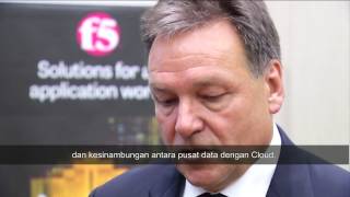 F5 EVP of Business Operation Julian Eames Interview with Technow Bloomberg Indonesia [upl. by Ardnuassak]