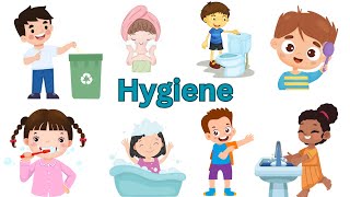 Hygiene  Hygiene video for Kids  Good habit for kindergarten  Kid Zone A to Z [upl. by Ecyned945]