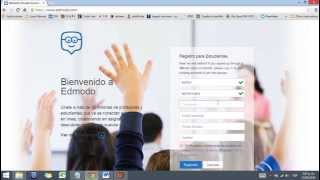 EDMODO  Registrarse por primera vez en Edmodo Como estudiante [upl. by Sascha840]