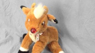 Rudolph The Red Nosed Reindeer Plush [upl. by Bollen]