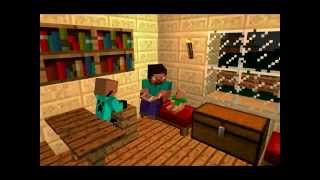 Minecraft steve tiene un niño part 2 [upl. by Enidlarej205]