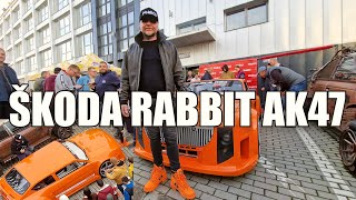 TUNING LEGENDA ŠKODA RABBIT AK  47 ŽIJE [upl. by Ikcir]