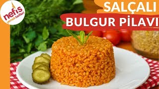 Tane Tane Salçalı Bulgur Pilavı Tarifi [upl. by Langbehn]