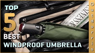 Top 5 Best Windproof Umbrellas Review in 2023 [upl. by Marianne]