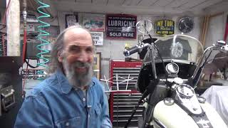 Adjusting the Clutch Control on a Harley Shovelhead [upl. by Maleki]