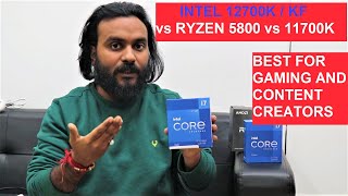 Which Should You Buy 12700k  kf vs 11700K vs 5800x [upl. by Quentin]