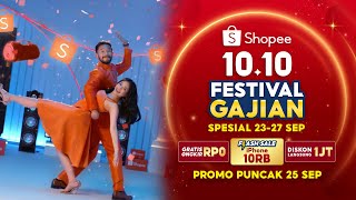 Belanja 100 ORI di Promo Puncak 25 September Festival Gajian Shopee 1010 Brands Festival [upl. by Adnerb]