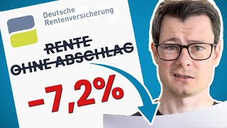 Ausnahme beim ALG 1 verhindert abschlagsfreie Frührente echt heftig [upl. by Lois]