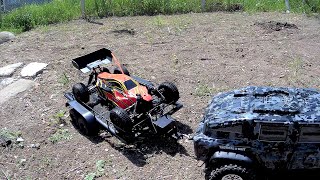 Build  RC Crawler Trailer 1  10 scale Amewi 22197 [upl. by Rolfe542]