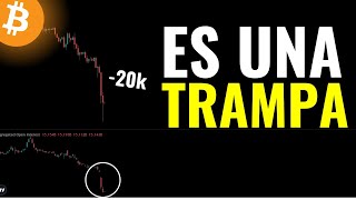 🔴Esta caída de BITCOIN NO ES REAL  BTC ANÁLISIS HOY [upl. by Sama398]