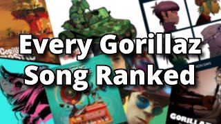 Ranking Every Gorillaz Song [upl. by Ahsekan]