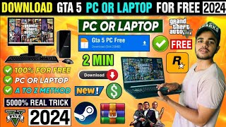 🎮 GTA 5 DOWNLOAD PC FREE  HOW TO DOWNLOAD AND INSTALL GTA 5 IN PC amp LAPTOP  GTA 5 PC DOWNLOAD FREE [upl. by Kavanaugh]