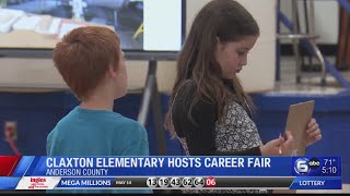 Claxton Elementary hosts career fair [upl. by Lletniuq]