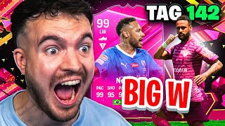 BIG W im ersten FUTTIES PACK OPENING WAS ERREICHT man in EA FC 24 ohne FC POINTS TAG 142 🥼🧐🧪 [upl. by Rodney]