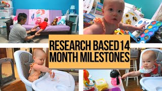 14 MONTH OLD BABY DEVELOPMENT MILESTONES  Using Ages amp StagesASQ3 Scale to Measure Progress [upl. by Allenod]